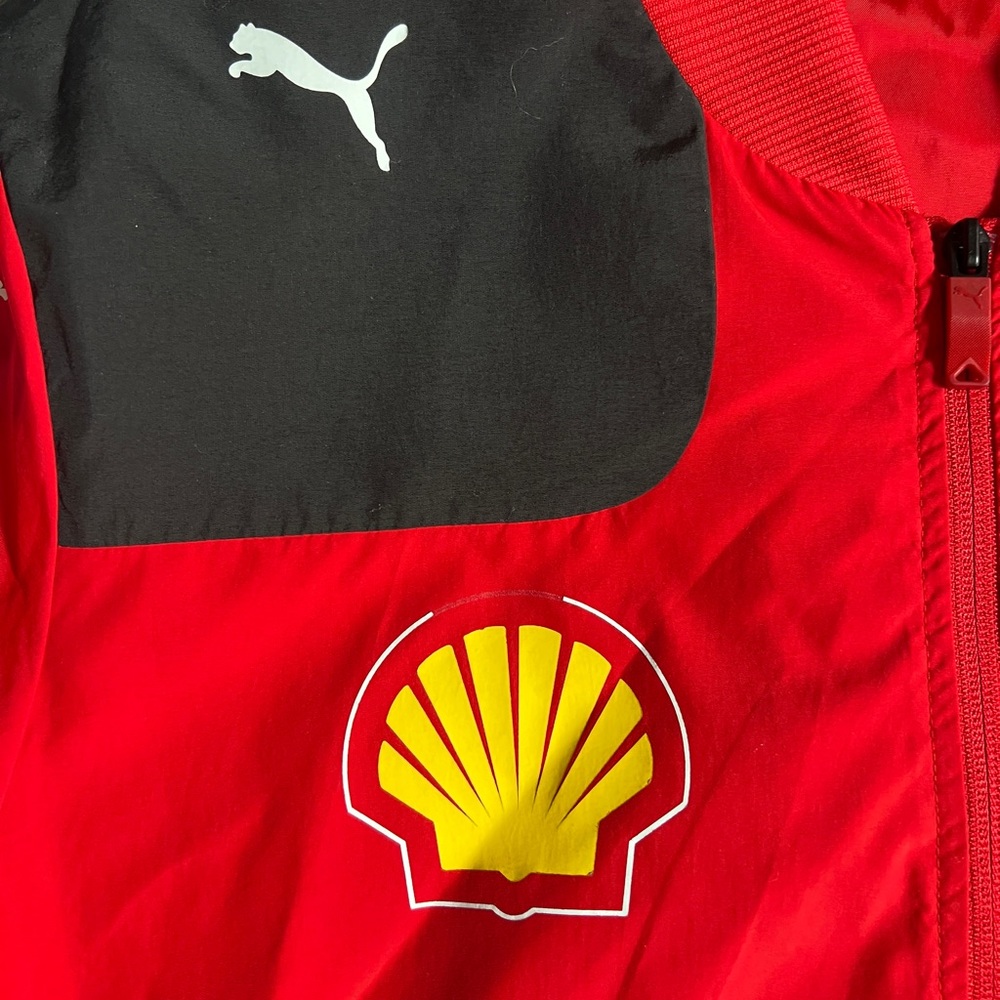 Ferrari Red Men's Racing Team Jacket - Picture 3 of 8